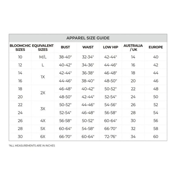 Bloomchic Top Size Large NWT - Picture 4 of 4